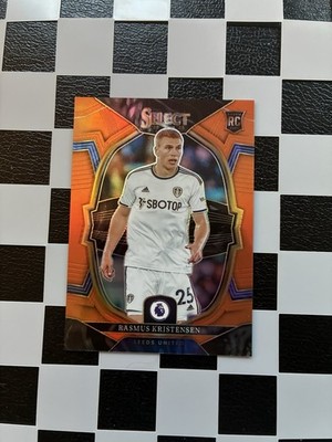 2022-23 Panini Select Premier League RC Rasmus Kristensen Orange /99 Leeds Utd