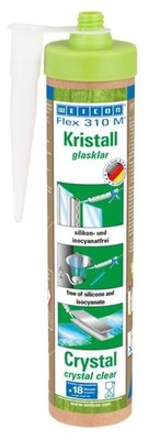 WEICON Green Tube Flex 310 M  Kristall elastischer Klebstoff transparent 280 ml