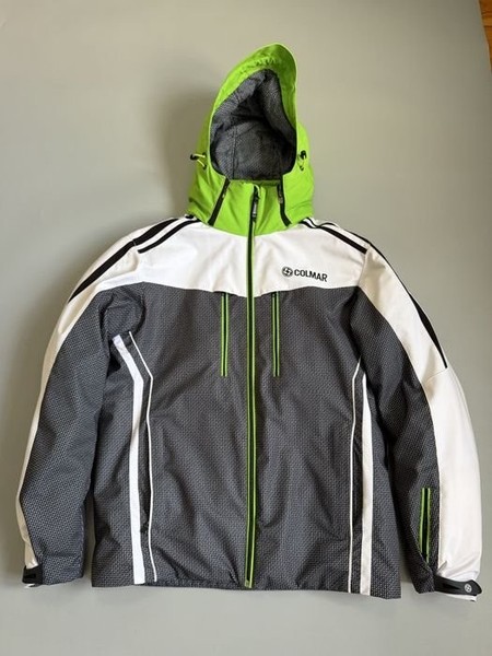 Men Colmar Ski Jacket Green Waterproof 36