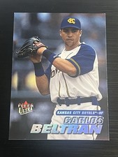 2001 01 FLEER ULTRA CARLOS BELTRAN #15 HALL OF FAME - 2026