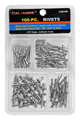 Cal-Hawk 100pc Rivets | eBay