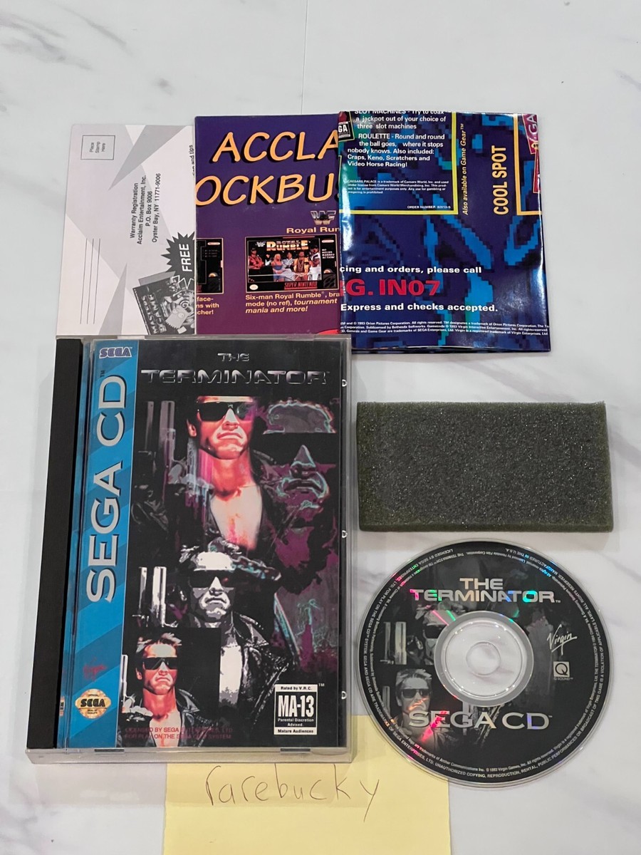 Terminator (Sega CD, 1993) for sale online | eBay