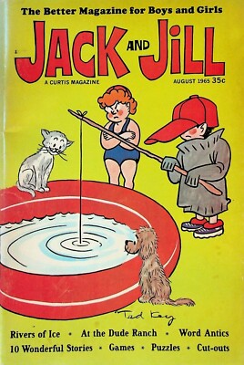Jack and Jill Magazine August 1965 Ted Kay Dude Ranch Paper Dolls | eBay