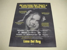 LANA DEL REY ...Acclaimed Five-Time GRAMMY nom. OCEAN BLVD 2023 Promo Display Ad