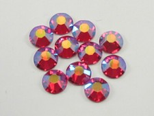 30ss LT. SIAM AB maxima FLAT BACK PRECIOSA Rhinestones 18pcs