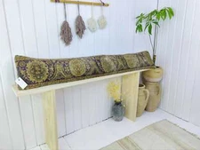 LONG BOLSTER PILLOW TURKISH RUG PILLOW LONG BED PILLOW LONG LUMBAR PILLOW DECOR