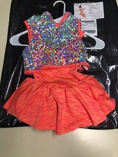 Curtain Call Costumes Ballet Dress Pink Lemonade E2293 Size CXS Child XS