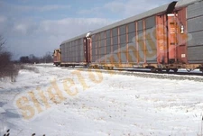 Vtg 1984 Train Slide 412 Detroit Toledo & Ironton Railroad Engine X1Q091