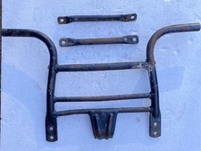 83 Suzuki LT125 Quadrunner Front Bumper / OEM Grip Grab Bar Guard Forward Brush