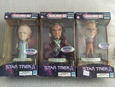 Star Trek Headliners XL Limited Edition Klingon Talosian and Ferengi sculptures