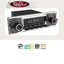 RETROSOUND "MOTOR-1DAB" DAB+ Komplett-Set "Becker Black" mit Zubehör
