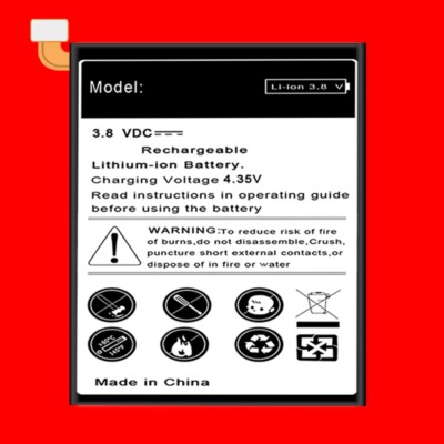 100% Brand New 2500mAh Durable Displaceable Extra Battery for Alcatel ZIP A577VL