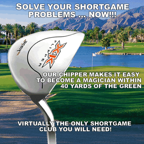 SHORTGAME PGA TOUR FLIPPER CHIPPER MAGIC STROKE SAVER WEDGE PUTTER CUSTOM CLUB - Picture 1 of 3
