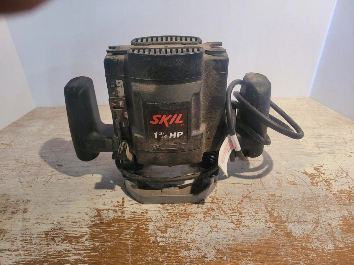 SKIL Plunge Router 1840 1 3 4HP 9Amp eBay
