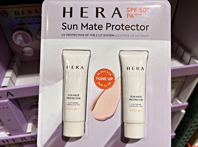 HERA Sun Mate Protector SPF50+/PA++++ 50ml×2｜Tone-Up Sunscreen｜K-Beauty