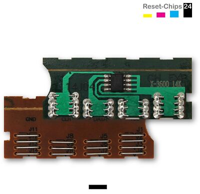 Toner Reset Chip K für Xerox Phaser 3600 106R01371