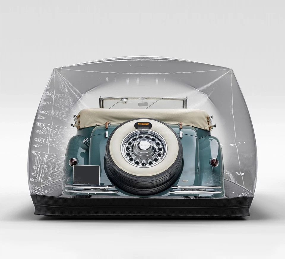 Delage D8 Capsule Car Cover | Luxury Classic Car Storage Bubble Protection - Image 3 of 4