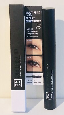 3INA The 24H Level Up Marcara In Black Full Size 8ml Vegan & Cruelty Free Neu in OVP
