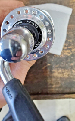 Shimano Deore XT Front Hub 14g Hb-m730 36 Hole Vintage MTB 9x100