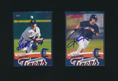 2013 "CONNECTICUT TIGERS" -Gruppe von (11) *ALLE HANDSIGNIERT* mit BEN VERLANDER - Bild 2 von 3