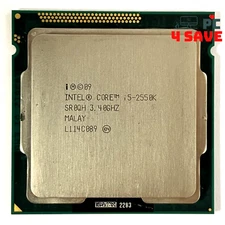 Intel Core i5-2550K 3.4GHz 4-Core 6MB LGA1155 Desktop CPU Processor 95W SR0QH