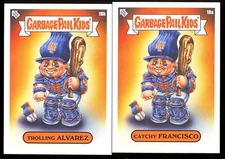 2023 Topps GPK x MLB Series 3 David Gross #18 Francisco Alvarez A & B Version