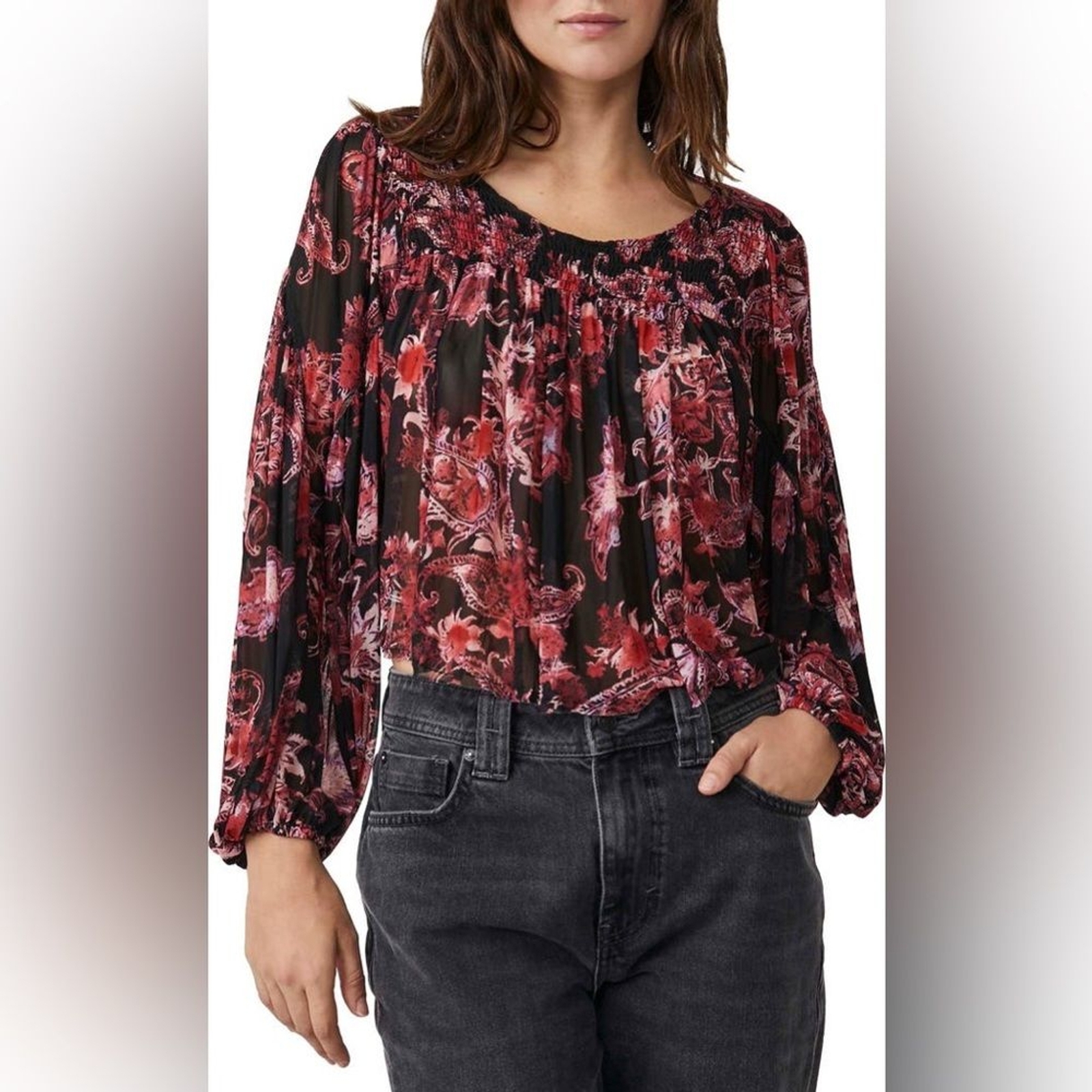 NWT! Free People Up For Anything Top SIZE S