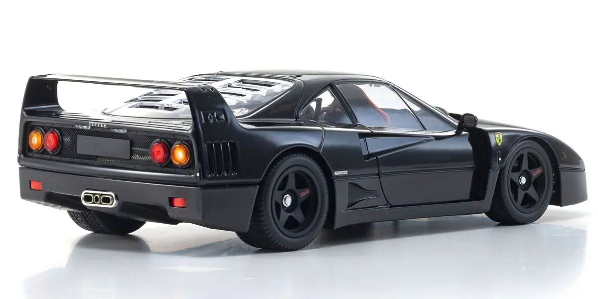 KYOSHO ORIGINAL 1:18-scale Ferrari F40 Black - 08416BK | eBay