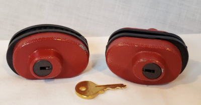 #ad Trigger Lock Gun Lock Steel Safety Universal Pistol Rifle Shotgun Keyed Alike $5.99