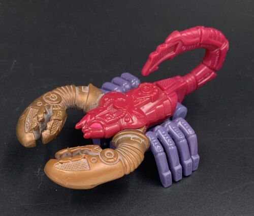 1998 Beast Wars Transformers SCORPONOK McDonalds Happy Meal TRANSMETALS Complete - Picture 2 of 3