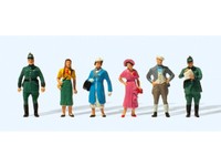 Preiser 12483 Passanten Und Polizei 6 Figuren Um 1936 Exklusivserie H0 Neu