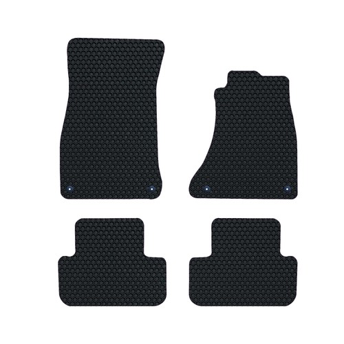 For Audi A4 B8 20082015 GENUINE DELUXE Tailored Rubber Car Floor Mats