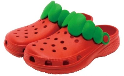 Strawberry Clog Sandals Slippers Shoes Women's Fruit Kawaii Size