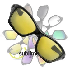 Transparent YellowReplacement Lenses For Oakley Pit Bull  OO9127