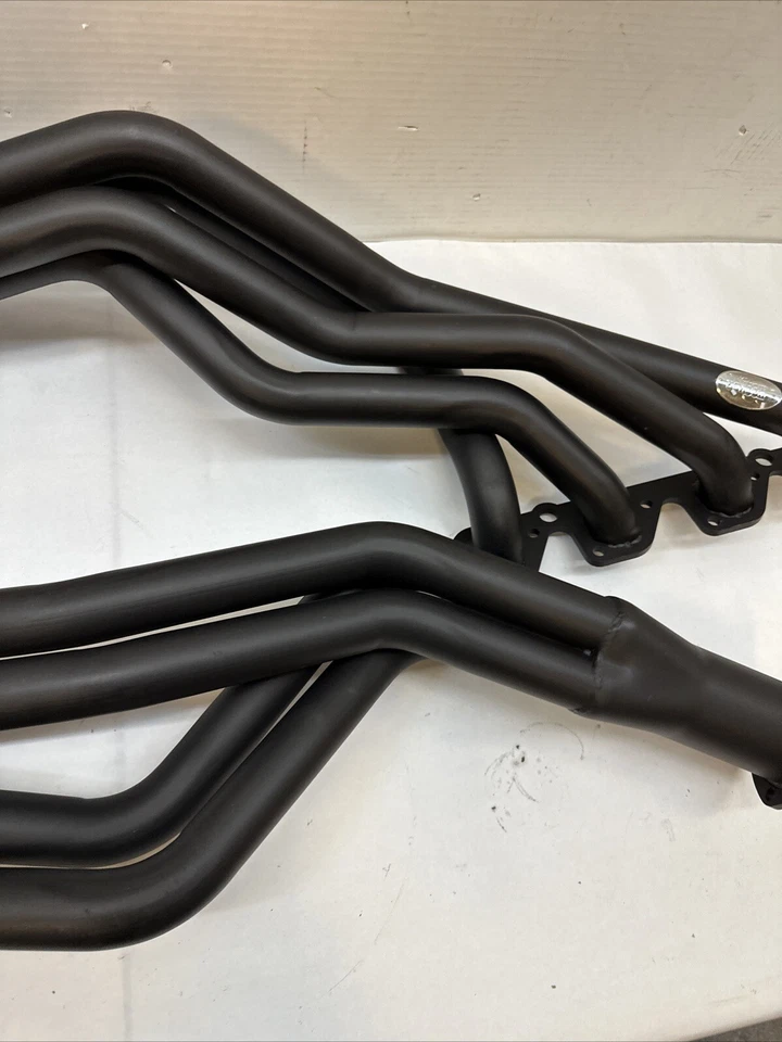 Cabezales de tubo largo Hooker Competition - negros LEER DESCRIPCIÓN Foto 4 de 4