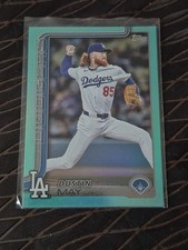 (FOIL) Dustin May 2025 TOPPS UPDATE SERIES Baseball Card