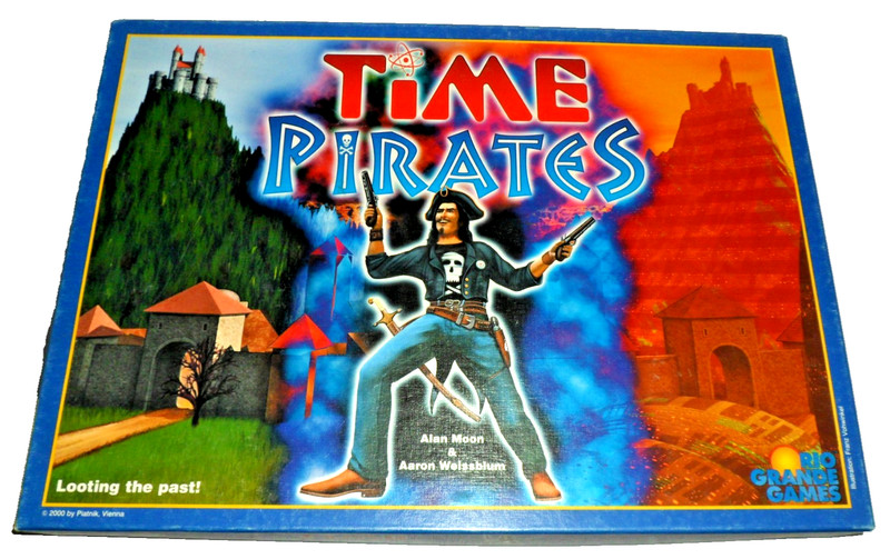 Time Pirates - Euro Strategy Board Game (Rio Grande, 2000) Complete, English