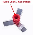 Tupperware Turbo Chef D158 Knife/Slicer Insert Replacement Replacement Blade