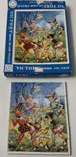 Vintage Victory Wood Jig-Saw Puzzle Pixies Complete 20 Pc England Series No P.X.