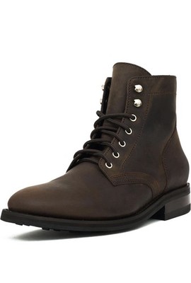 Thursday Boots President Tobacco Brown Nubuck Leather Mens Size 12US
