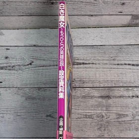 White Witch Setting Material SS Edition w/ Strategy Guide & Obi for Sega Saturn