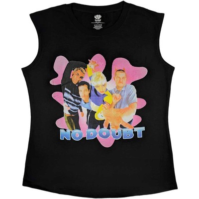 No Doubt Horns Band Logo Tank Top T Shirt