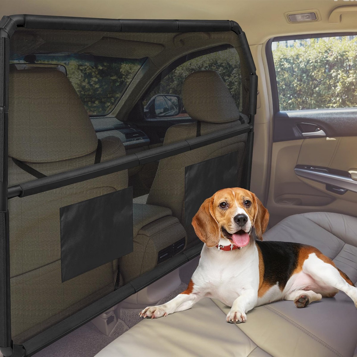 Dog Car Barrier for SUVs,Trunks and Cargo Area, Universal-Fit Pet - Main Image