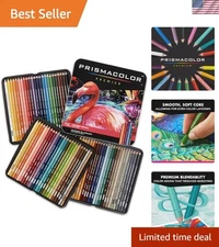 Assorted Soft Core Colored Pencils Set | 72 Rich, Blendable Colors for Artists