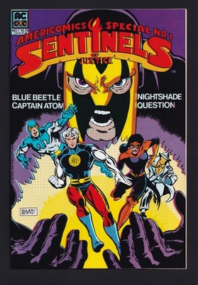 Americomics Special Sentinels Of Justice #1 Last Pre-DC Charlton Heroes Issue