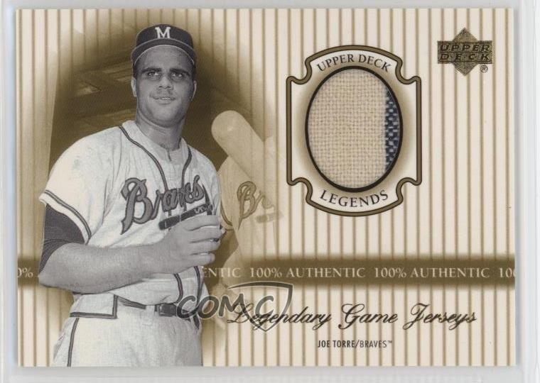 2000 Upper Deck Legends Legendary Game Jerseys Joe Torre #J-JT HOF 0ii1