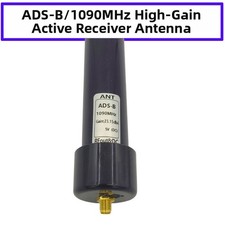 USB Powered 1090MHz Antenna 23.15 DBi Gain 50 Ohm Impedance T-polarized Coax
