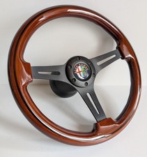 Volante adatto per Alfa Romeo Wood Classic Wooden Alfetta Gulietta GTV 6