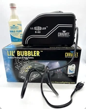 Chauvet Lil’ Bubbler B-50 Bubble Machine with One Full Bottle of Bubble Fluid