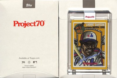 2021 TOPPS PROJECT 70 #424 1954 ANDRE DAWSON - MONTREAL EXPOS - MIMSBANDZ